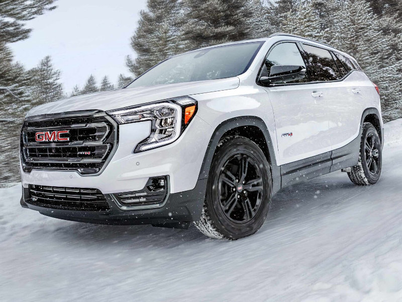 Check out the stunning 2023 GMC Terrain AT4 near Columbus OH