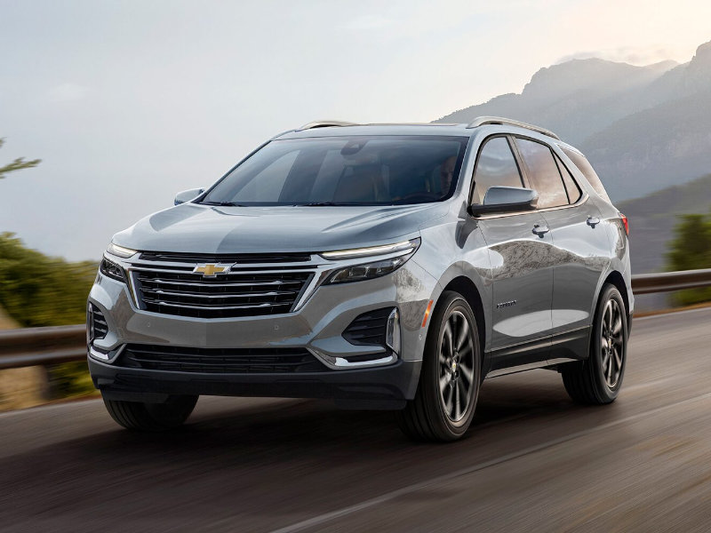 The new redesigned 2024 Chevrolet Equinox near Fredericktown OH
